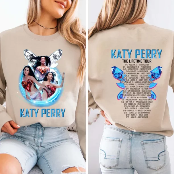 2025 Katy Perry The Lifetime Tour Png, Katy Perry Tee, Katy Perry Fan Gift, Katy Perry Merch, Katy Perry Graphic Png, Concert Png - Image 2