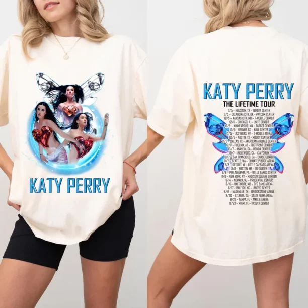 2025 Katy Perry The Lifetime Tour Png, Katy Perry Tee, Katy Perry Fan Gift, Katy Perry Merch, Katy Perry Graphic Png, Concert Png - Image 3
