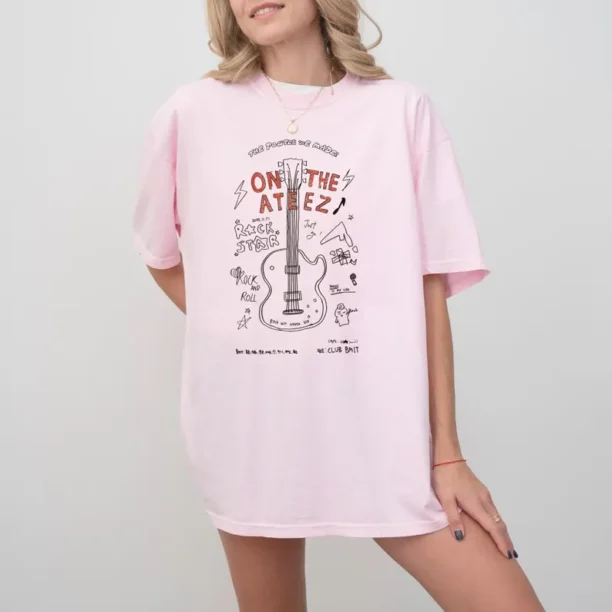Ateez 2025 World Tour in Your Fantasy Shirt, Ateez Member Shirt, Ateez World Tour 2025 Shirt - Image 5