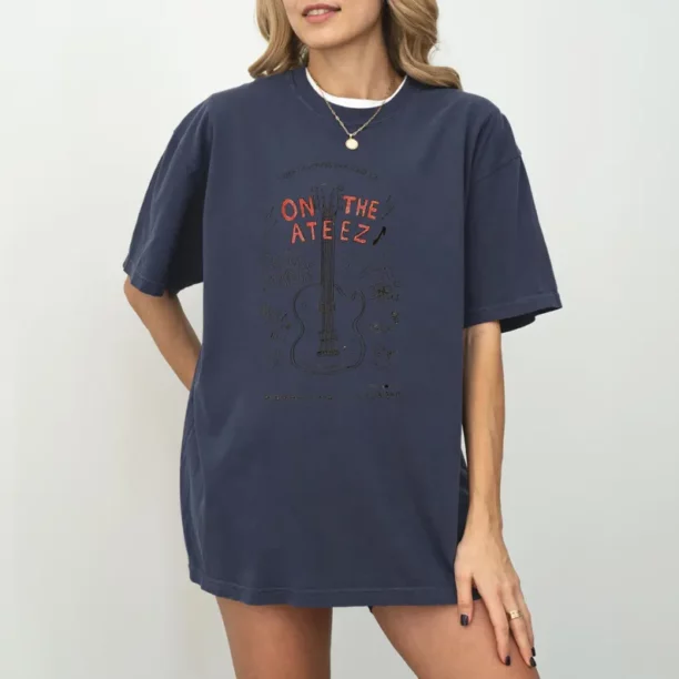Ateez 2025 World Tour in Your Fantasy Shirt, Ateez Member Shirt, Ateez World Tour 2025 Shirt - Image 4