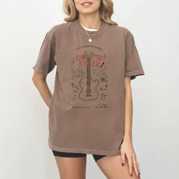Ateez 2025 World Tour in Your Fantasy Shirt, Ateez Member Shirt, Ateez World Tour 2025 Shirt - Image 3