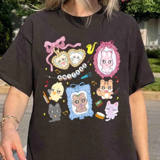 Ateez Member Group Shirt, Ateez Aniteez Shirt, Ateez World Tour 2025 Shirt - Image 2
