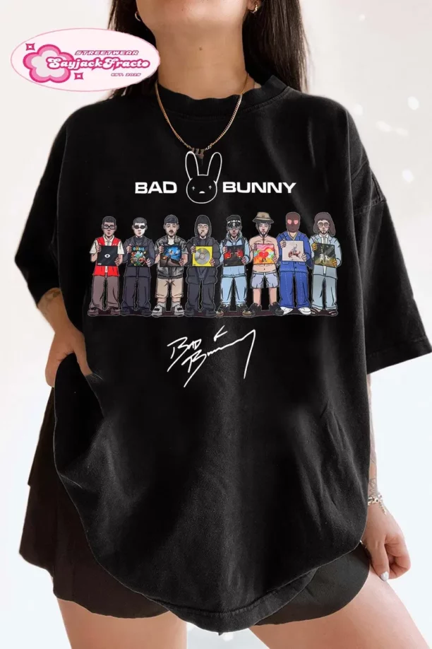 Bad Bunny DTMF Album Merch Tee For Women and Men