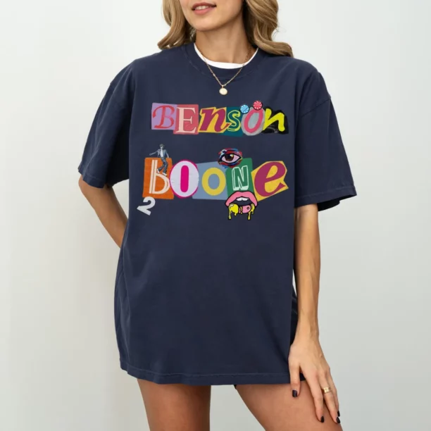 Benson Boone Shirt, Beautiful Things Tour 2024, Unisex Music Shirt, Y2K Pop Merch, Music Fan Gift, Aesthetic Graphic Tee, Concert Shirt - Image 6