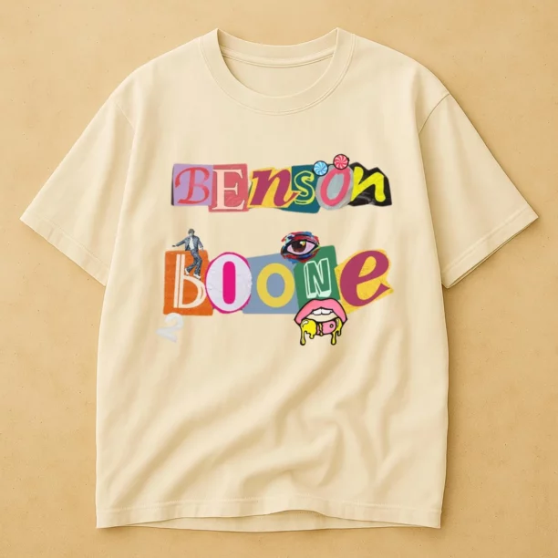 Benson Boone Shirt, Beautiful Things Tour 2024, Unisex Music Shirt, Y2K Pop Merch, Music Fan Gift, Aesthetic Graphic Tee, Concert Shirt - Image 5