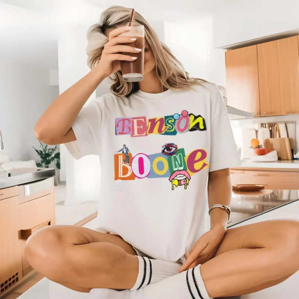 Benson Boone Shirt, Beautiful Things Tour 2024, Unisex Music Shirt, Y2K Pop Merch, Music Fan Gift, Aesthetic Graphic Tee, Concert Shirt - Image 4