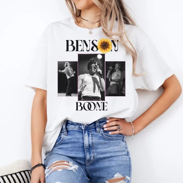 Benson Boone Shirt, Benson Boone Tshirt, Boone Tour, Benson Boone Merch, Beautiful Things, Concert Shirt - Image 2