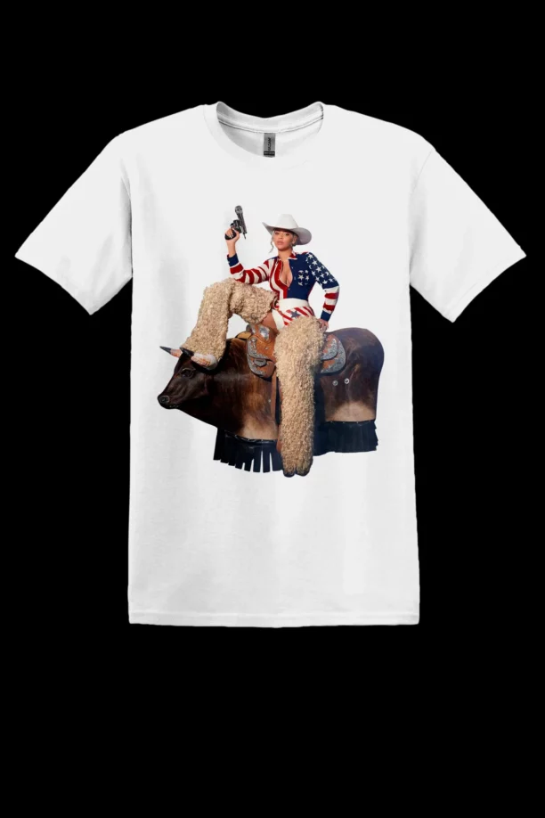 Beyoncé Cowboy Carter Art T-Shirt, Cowgirl