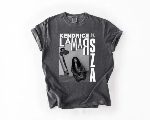 Kendrick Lamar & SZA Tour Shirt, SZA Album Cover Shirt, Hip Hop Music Merch, Streetwear Tee, Concert Tour T-Shirt, SZA Album Cover Tee - Image 2