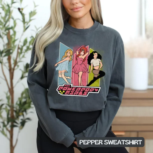 PowerPOP Girls Shirt, Brat Baby Tee - Image 3