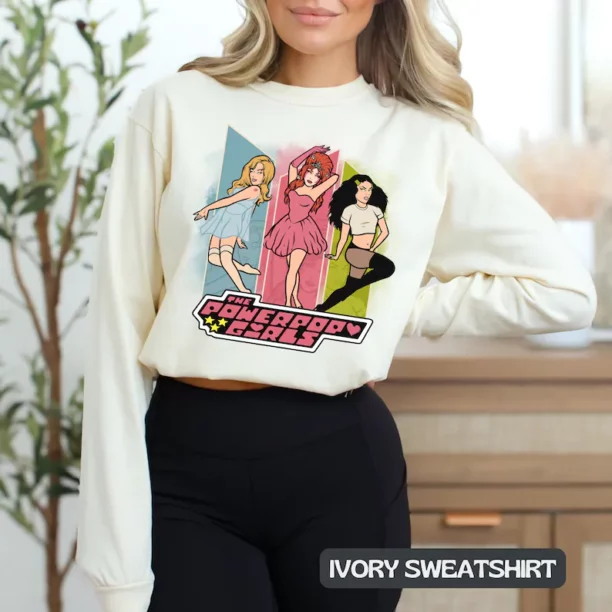 PowerPOP Girls Shirt, Brat Baby Tee - Image 5