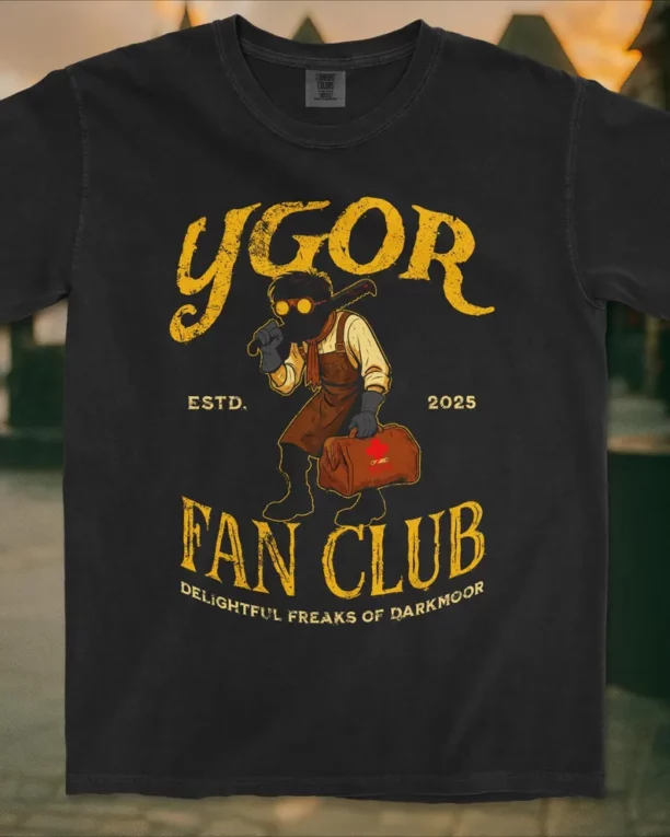 Ygor Fan Club Tee | Dark Universe T-shirt, EPIC Universe-Inspired T-Shirt | Spooky T-Shirt - Image 3